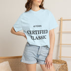Certified Classic T-Shirt - 60 Years Retro Minimalist Tee