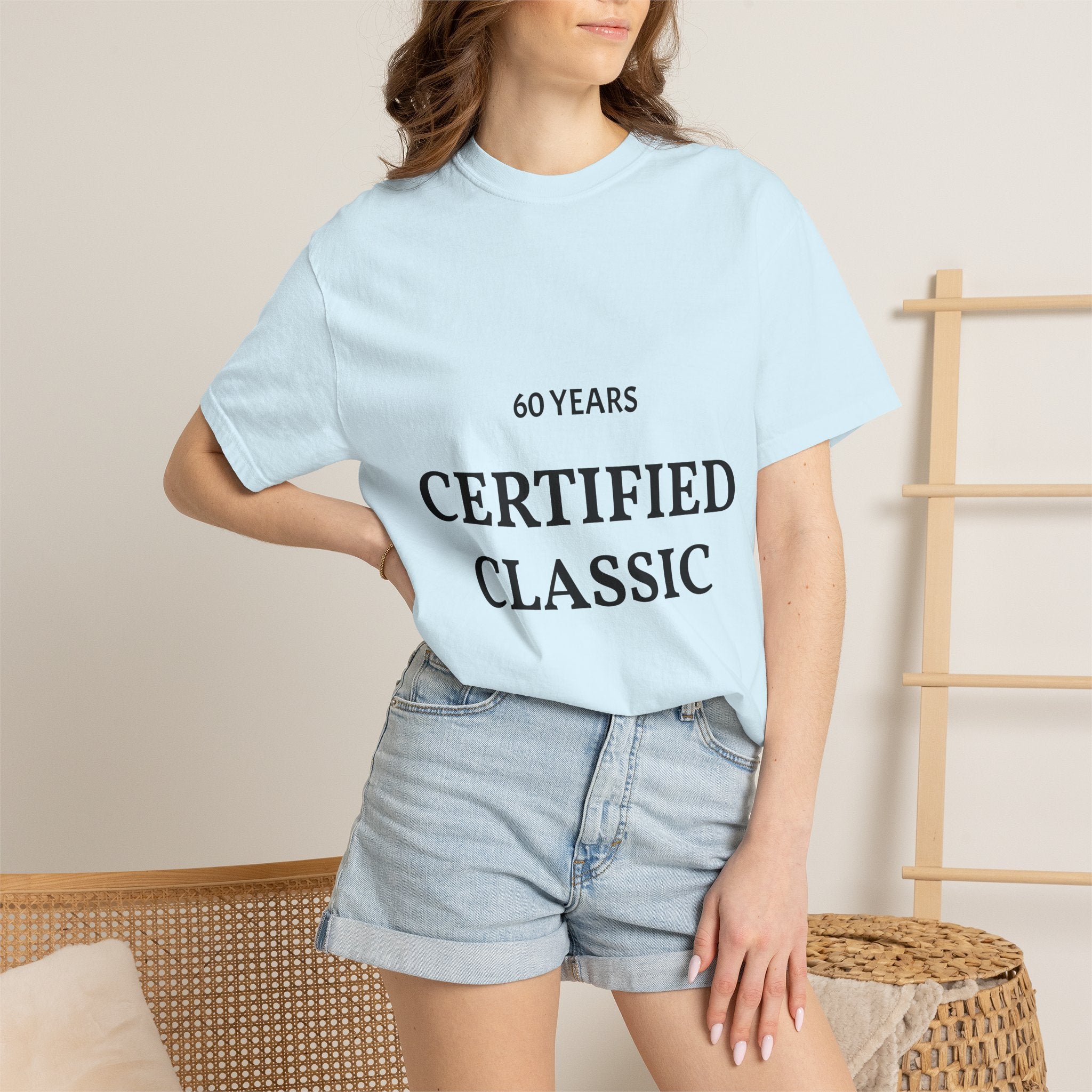 Certified Classic T-Shirt - 60 Years Retro Minimalist Tee