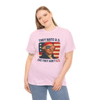 Patriotic George Washington Tee — "They Hate U.S. Because They Ain't U.S."