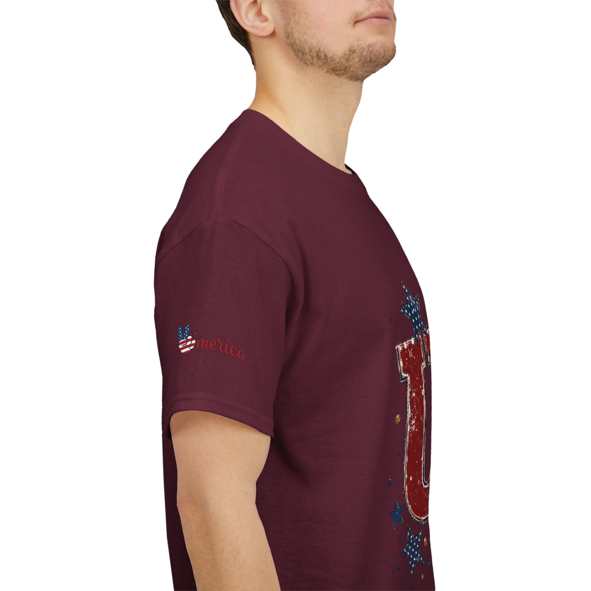 Patriotic USA Stars T-Shirt — Fourth of July American Flag Tee
