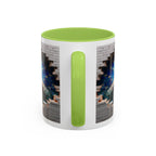 American Flag & Statue of Liberty Accent Coffee Mug – Patriotic USA Ceramic Mug