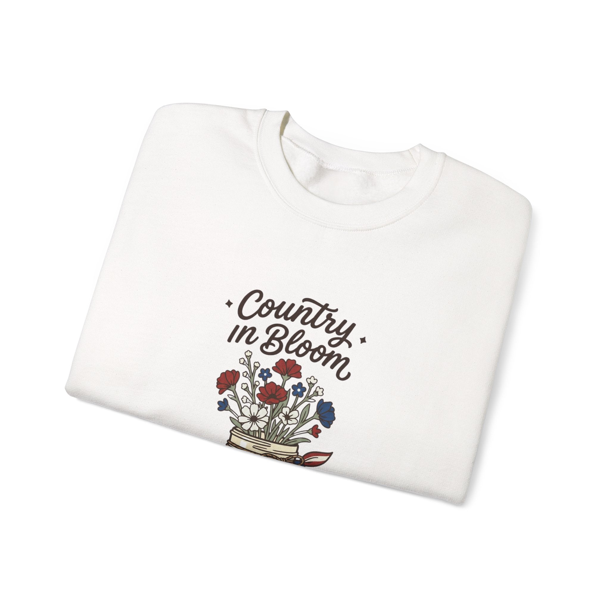 Country in Bloom Sweatshirt | Country Aesthetic Design