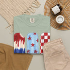 Patriotic Popsicle T-Shirt — Red, White & Blue Fourth of July Tee