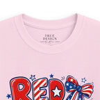 Kids Patriotic Fourth of July Shirt - Red White & 250 Tee