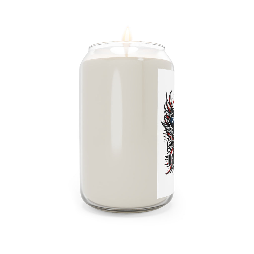 Patriotic Cross Soy Candle - One Nation Under God Scent