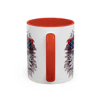 Patriotic Eagle Coffee Mug – Bold Design for Coffee Lovers