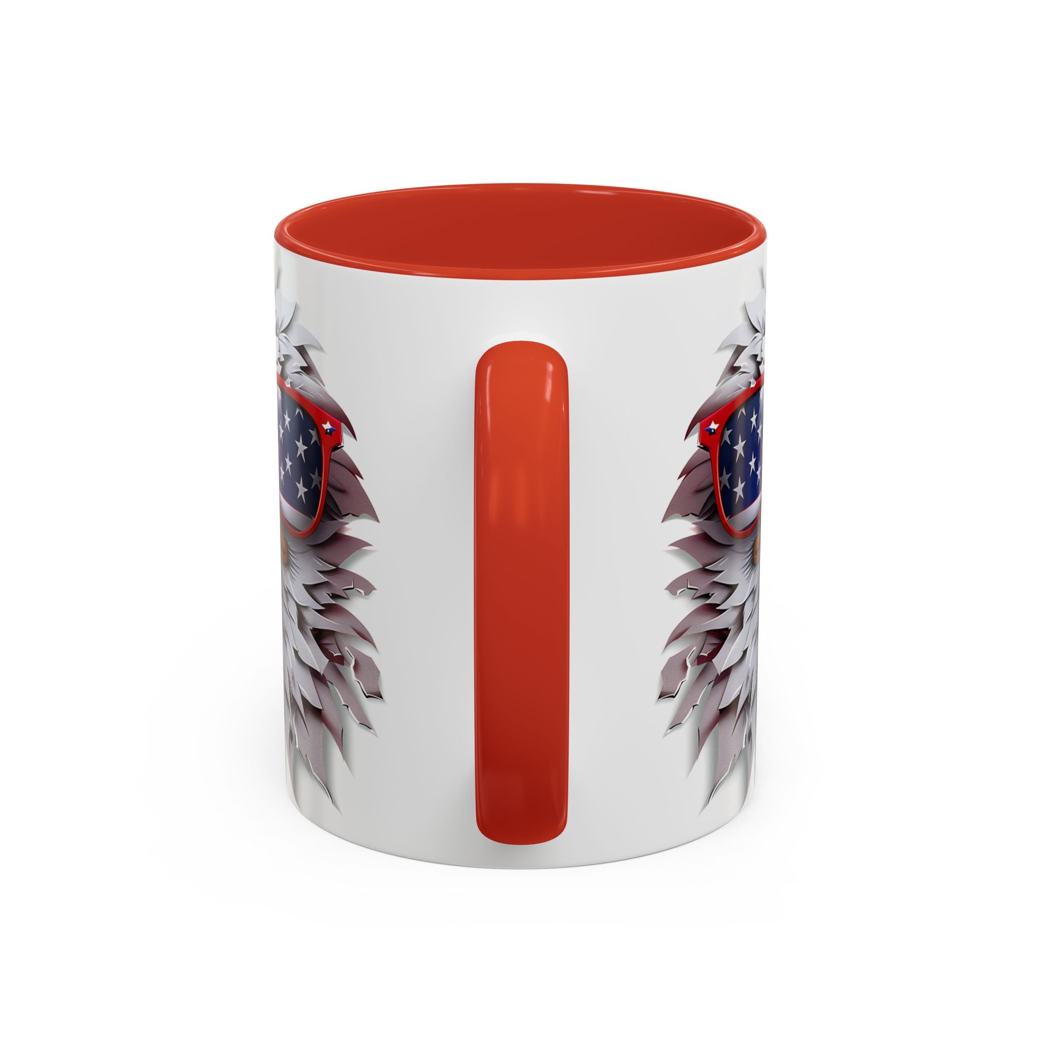 Patriotic Eagle Coffee Mug – Bold Design for Coffee Lovers
