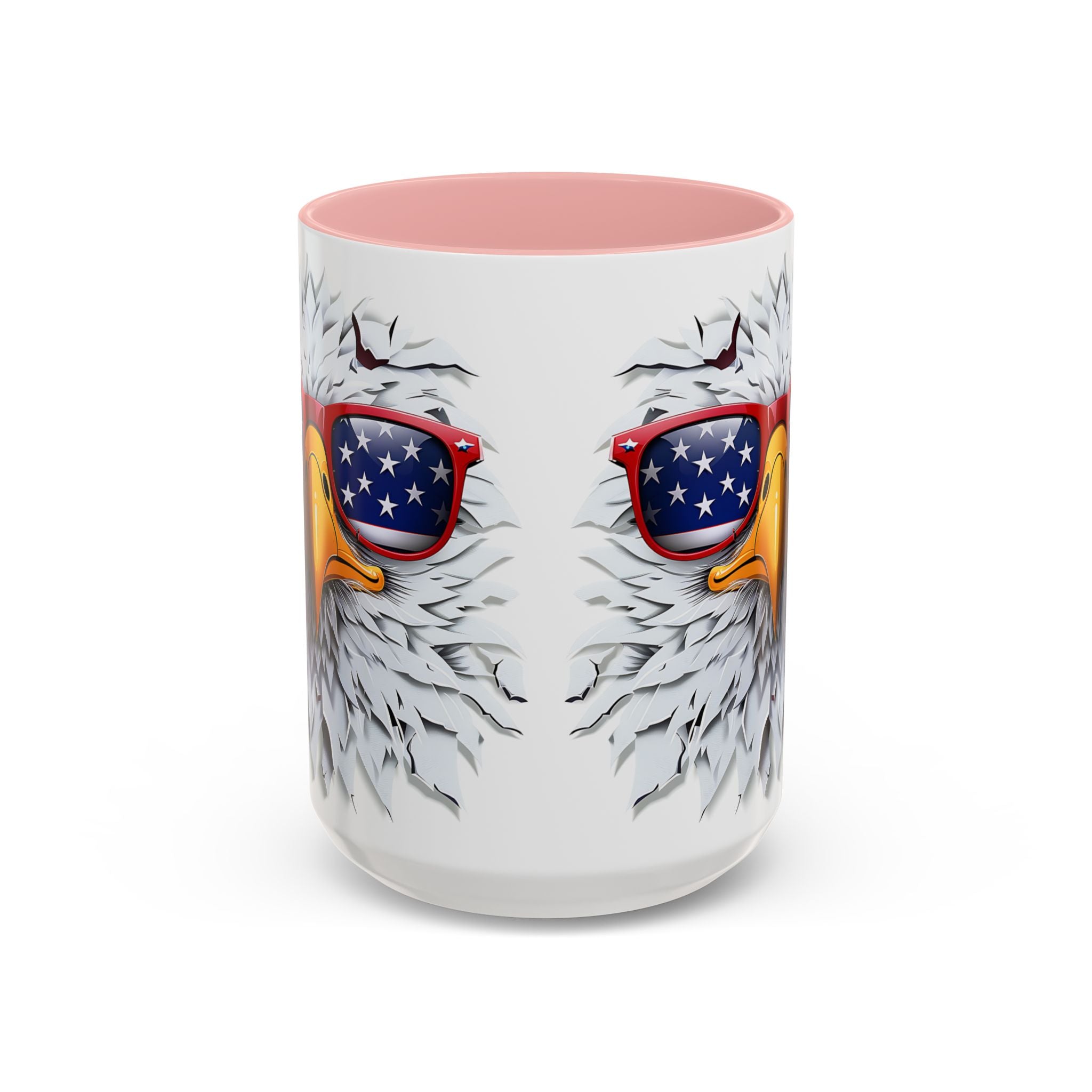 Patriotic Eagle Coffee Mug – Bold Design for Coffee Lovers