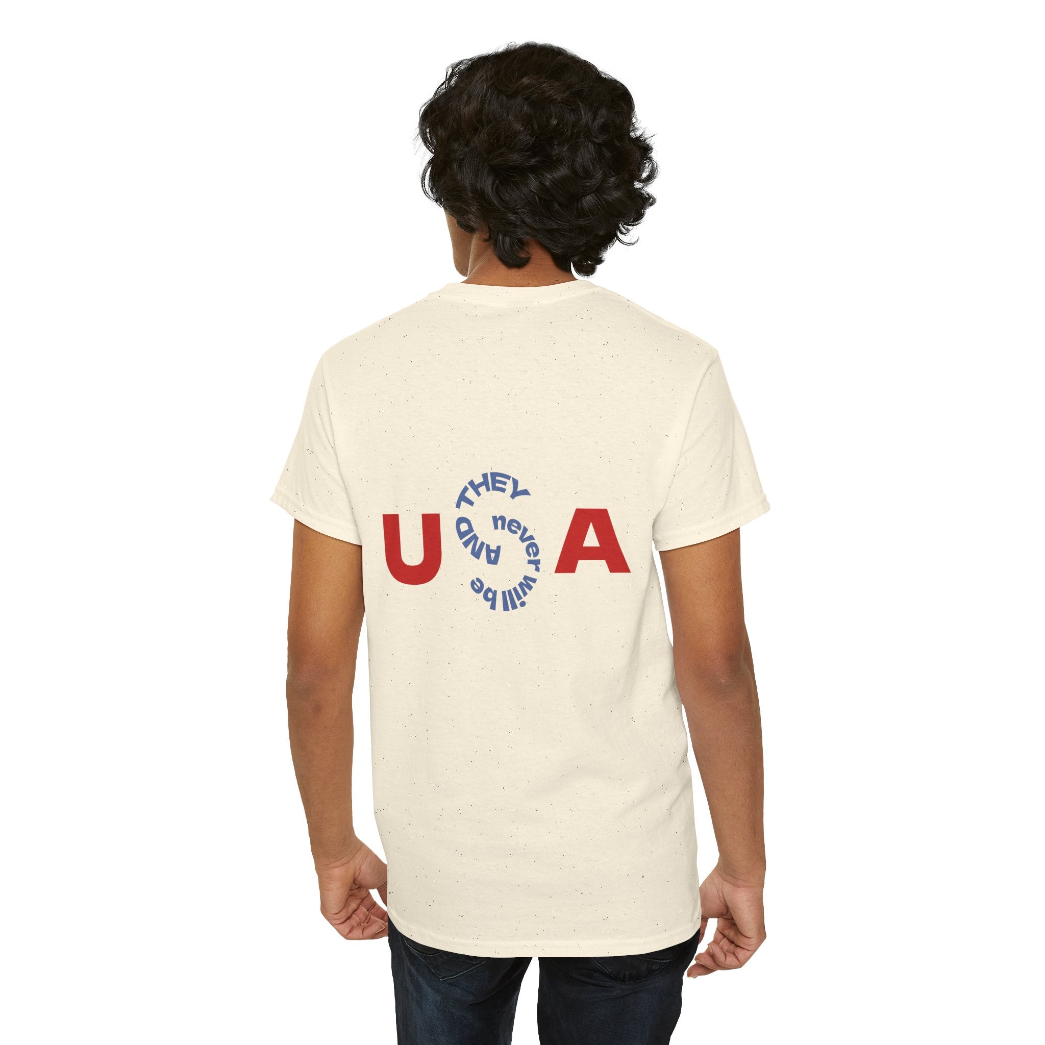 Patriotic George Washington Tee — "They Hate U.S. Because They Ain't U.S."