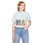 USA Flag Stars T-Shirt — Patriotic American Independence Day Tee