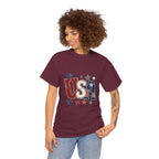Patriotic USA Stars T-Shirt — Fourth of July American Flag Tee