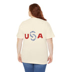 Patriotic George Washington Tee — "They Hate U.S. Because They Ain't U.S."