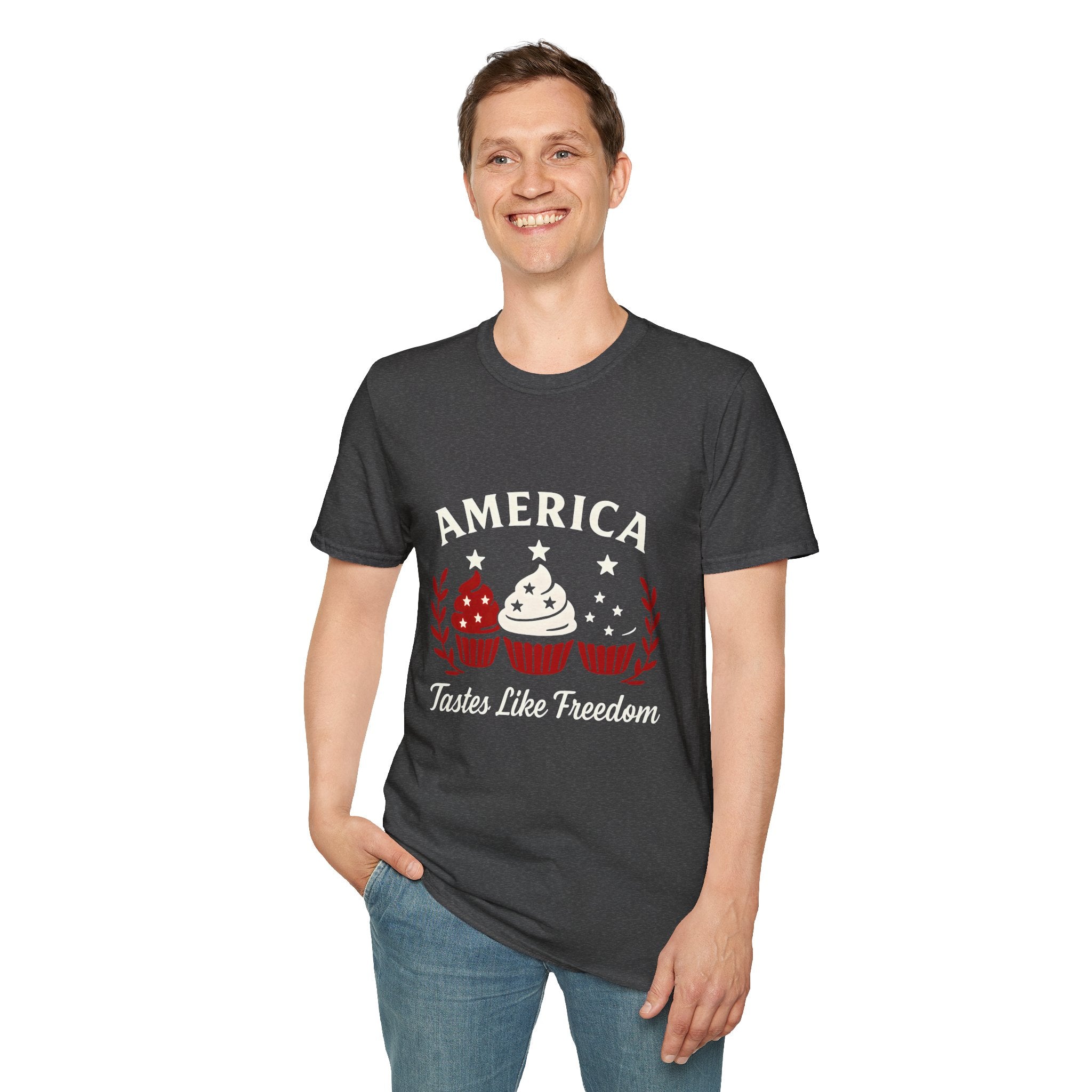 America Cupcake T-Shirt - 'Tastes Like Freedom' Tees