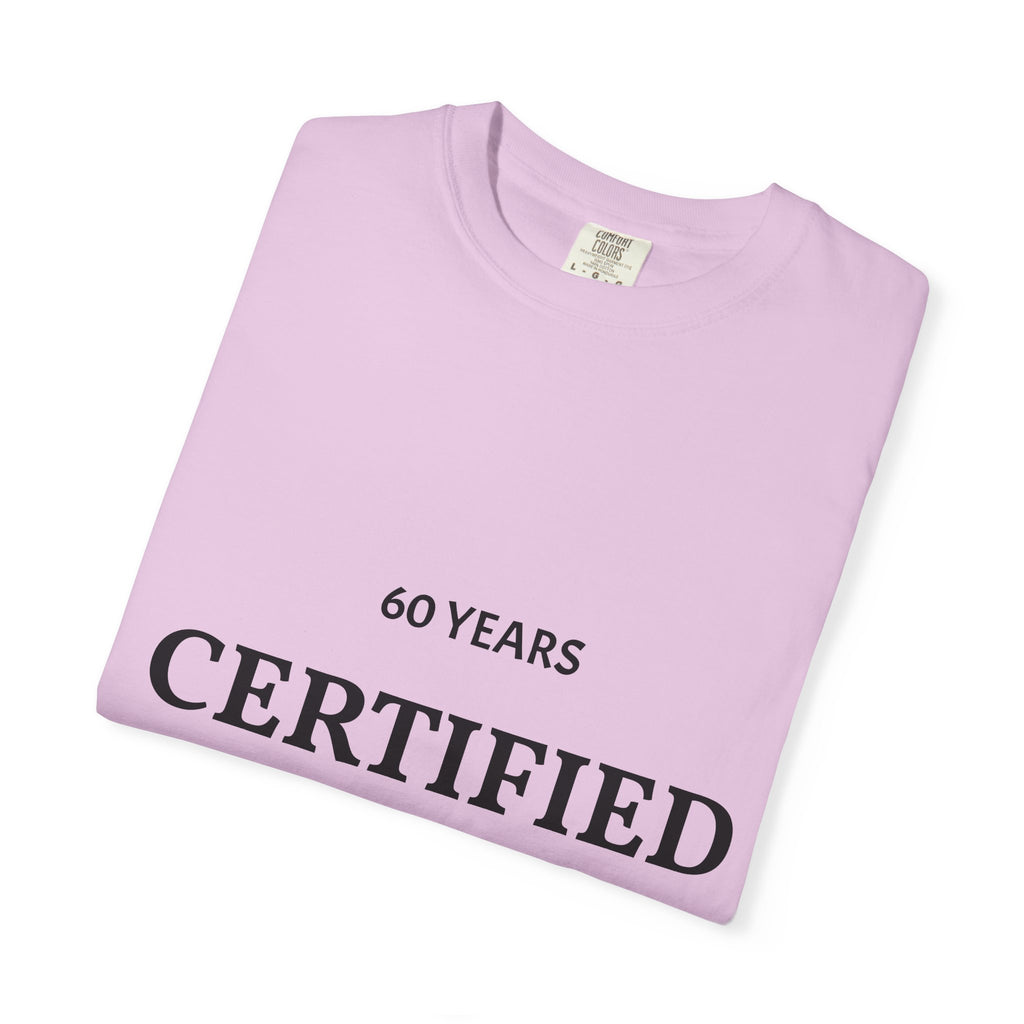 Certified Classic T-Shirt - 60 Years Retro Minimalist Tee