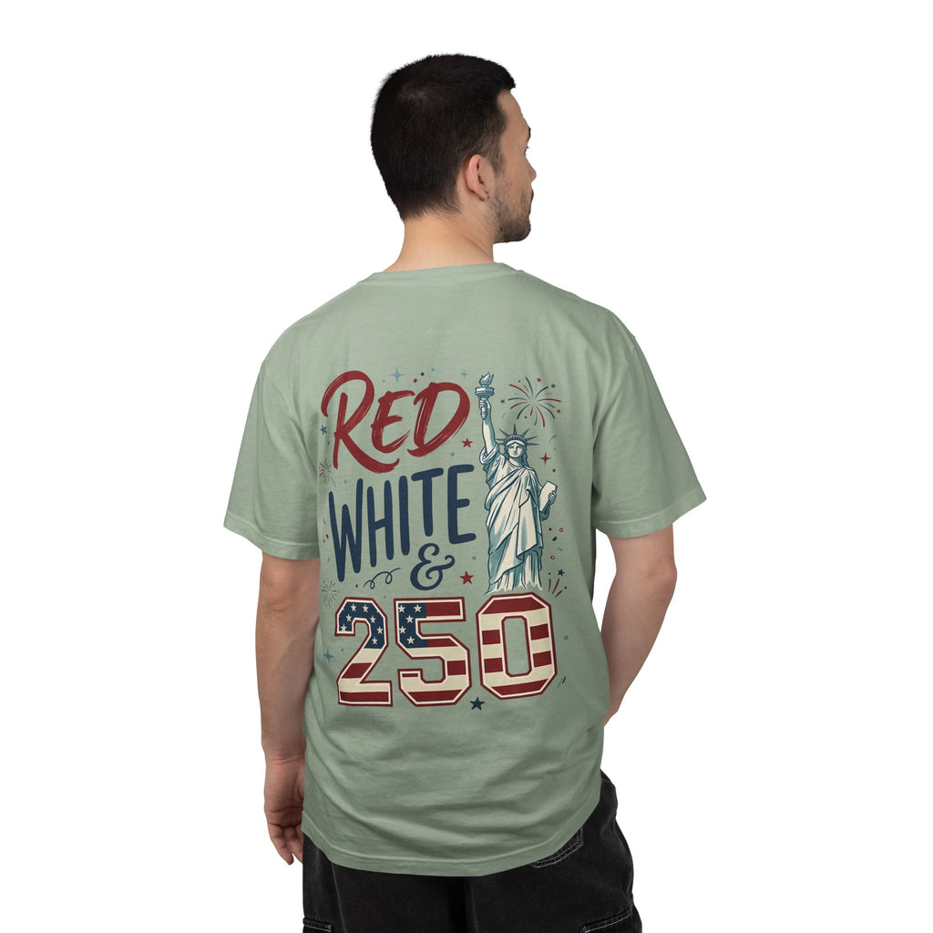 Patriotic T-Shirt: Land of the Free Because of the Brave