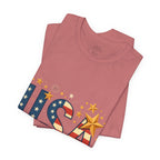 USA Flag Stars T-Shirt — Patriotic American Independence Day Tee