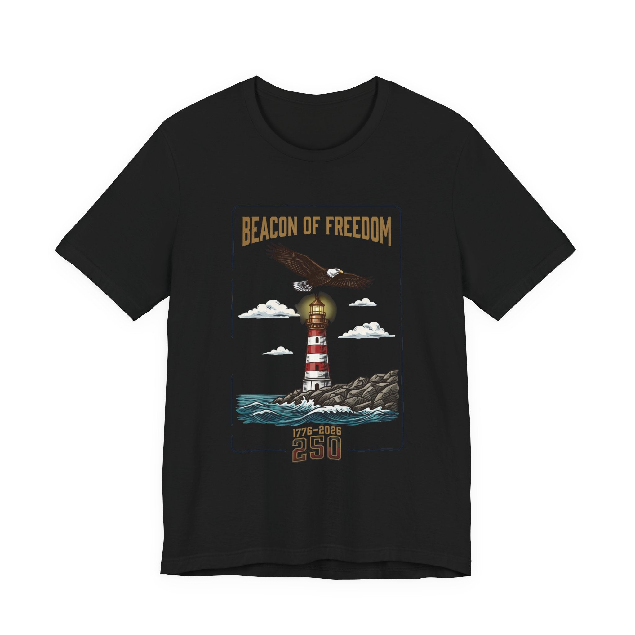 250th Anniversary Patriotic Lighthouse Tee