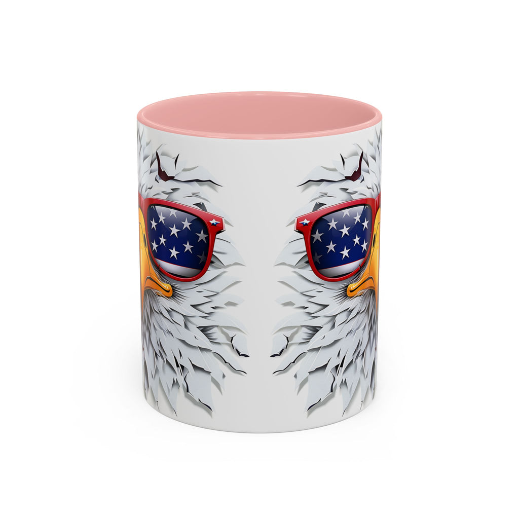 Patriotic Eagle Coffee Mug – Bold Design for Coffee Lovers