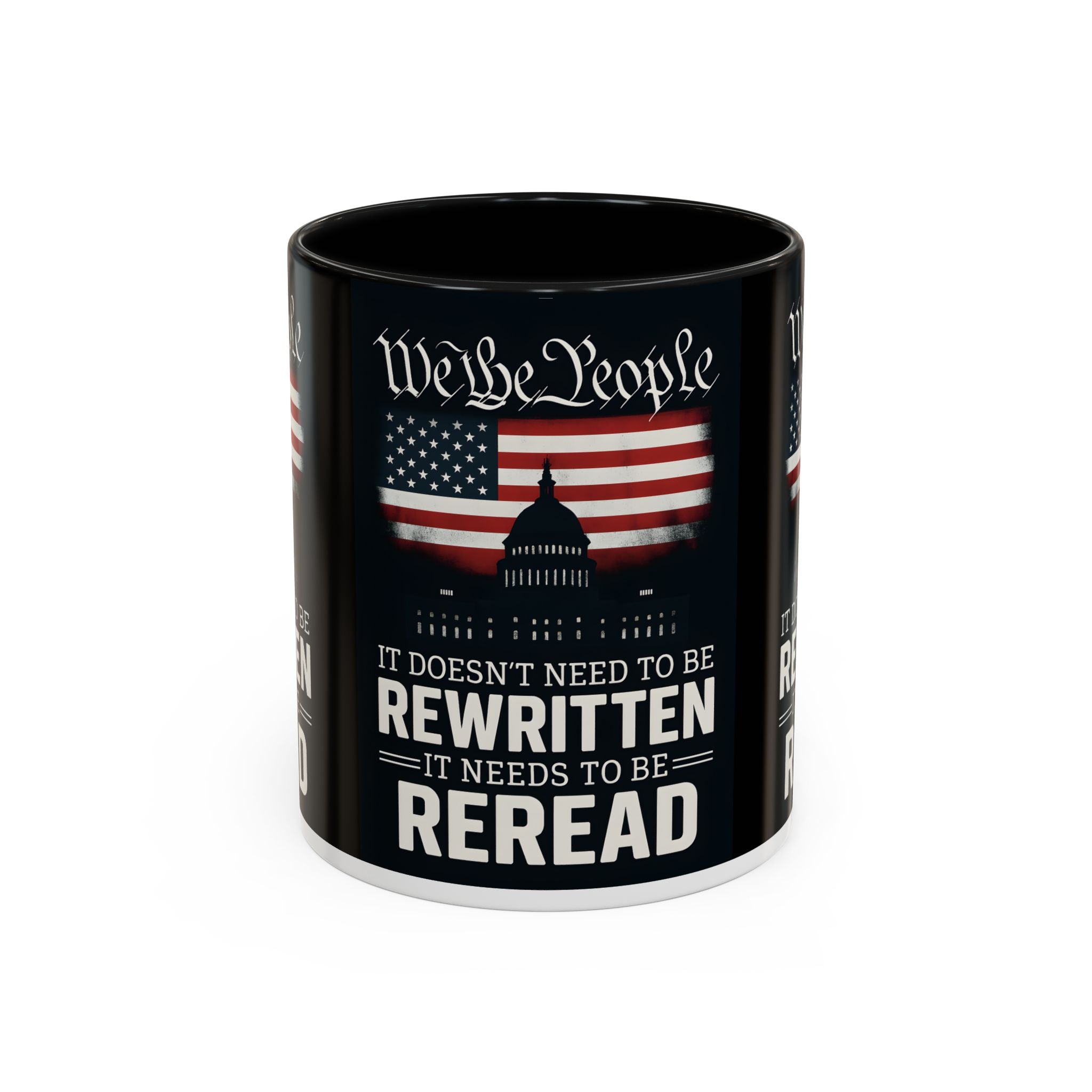 Patriotic We the People Coffee Mug - 11 & 15 oz