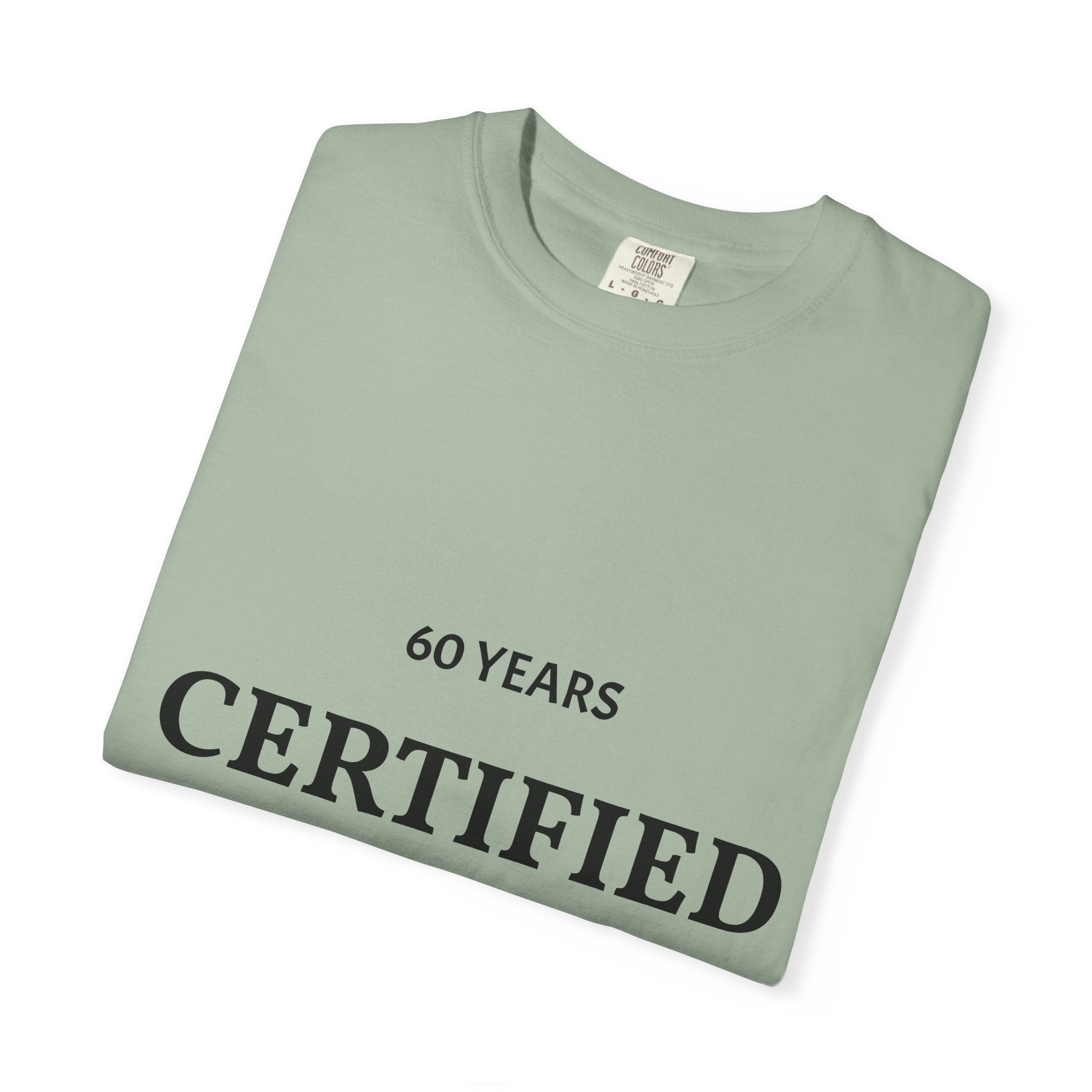 Certified Classic T-Shirt - 60 Years Retro Minimalist Tee