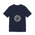 Solidarity Over Pride sunflower logo Tee | People Over Profit values-led apparel