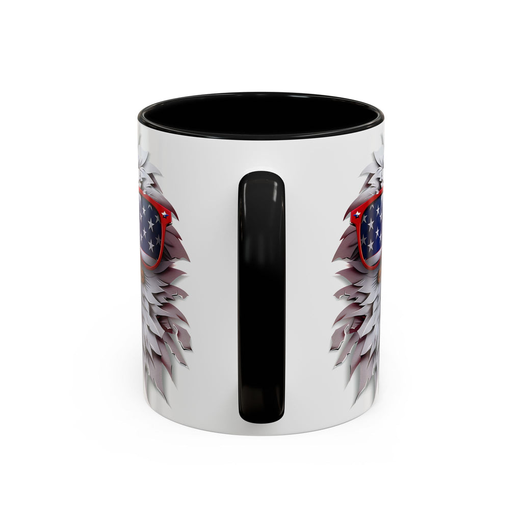 Patriotic Eagle Coffee Mug – Bold Design for Coffee Lovers