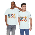 USA Flag Stars T-Shirt — Patriotic American Independence Day Tee