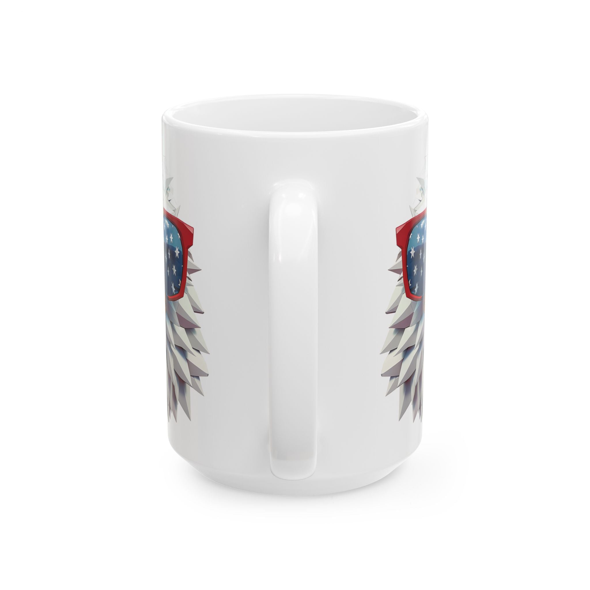 Eagle Sunglasses Ceramic Mug for Coffee Lovers