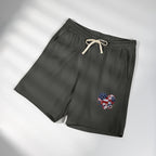 American Flag Heart Shorts for Summer Comfort