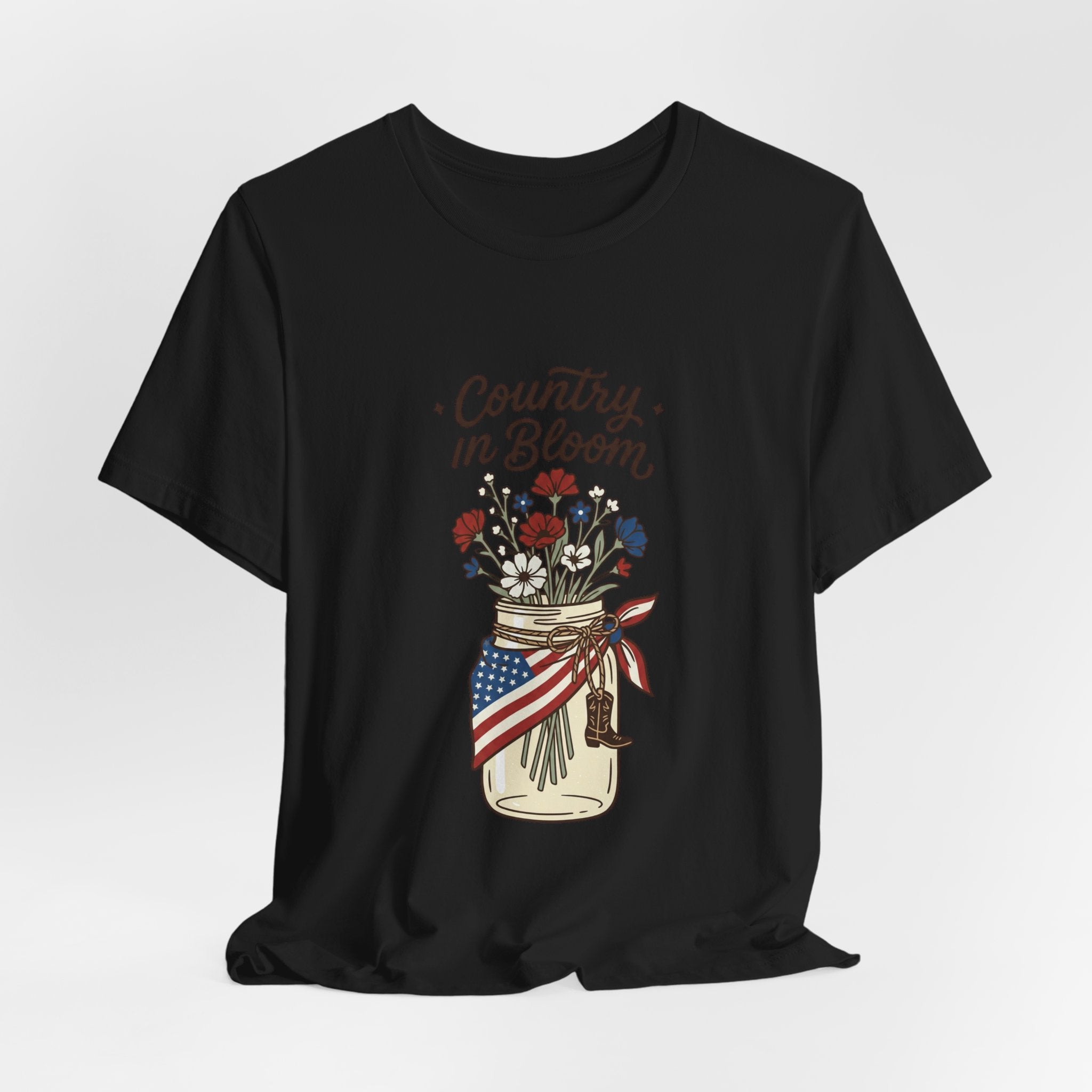 Country in Bloom Mason Jar Tee | Coastal Cowgirl, Western Chic