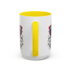 Patriotic Eagle Coffee Mug with American Flag Sunglasses