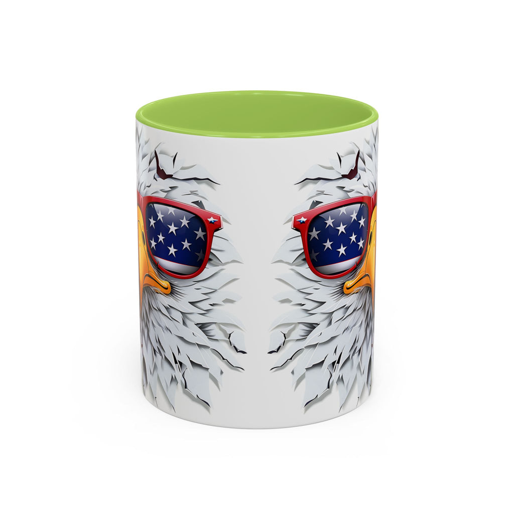 Patriotic Eagle Coffee Mug – Bold Design for Coffee Lovers