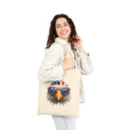 Patriotic Eagle Sunglasses Canvas Tote Bag
