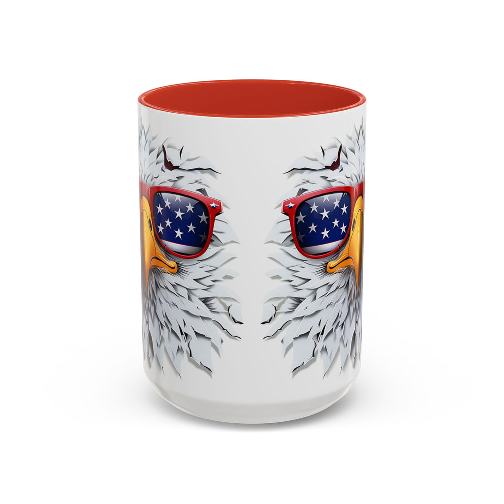 Patriotic Eagle Coffee Mug – Bold Design for Coffee Lovers