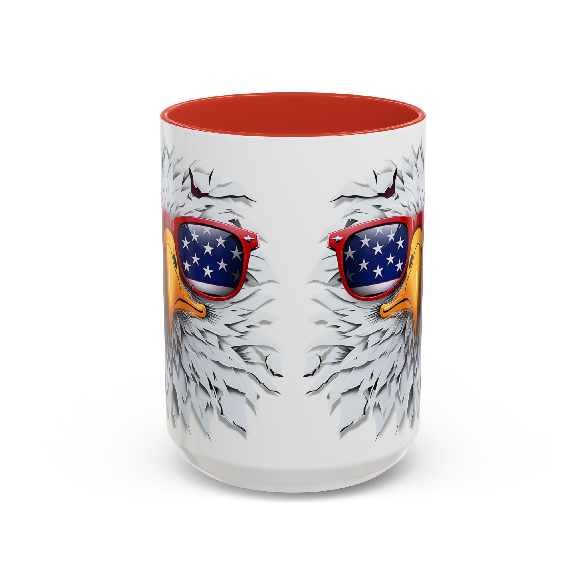 Patriotic Eagle Coffee Mug – Bold Design for Coffee Lovers