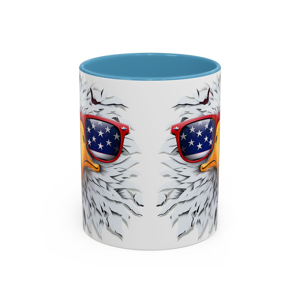Patriotic Eagle Coffee Mug – Bold Design for Coffee Lovers