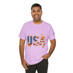 USA Flag Stars T-Shirt — Patriotic American Independence Day Tee