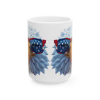 Eagle Sunglasses Ceramic Mug for Coffee Lovers