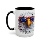 Patriotic Eagle Coffee Mug – Bold Design for Coffee Lovers