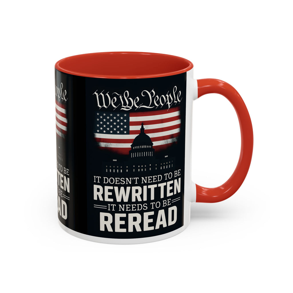 Patriotic We the People Coffee Mug - 11 & 15 oz