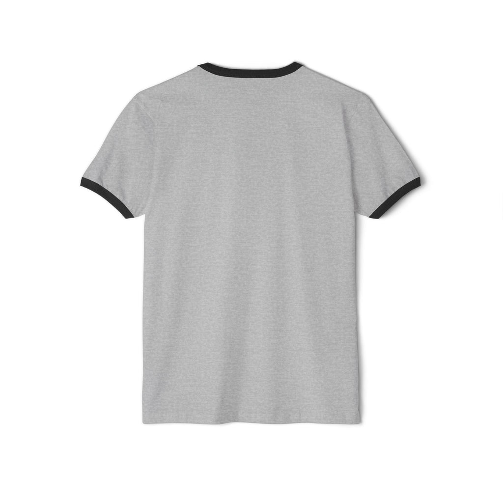 Patriotic Rock Hand Ringer Tee - American Flag Graphic Tee