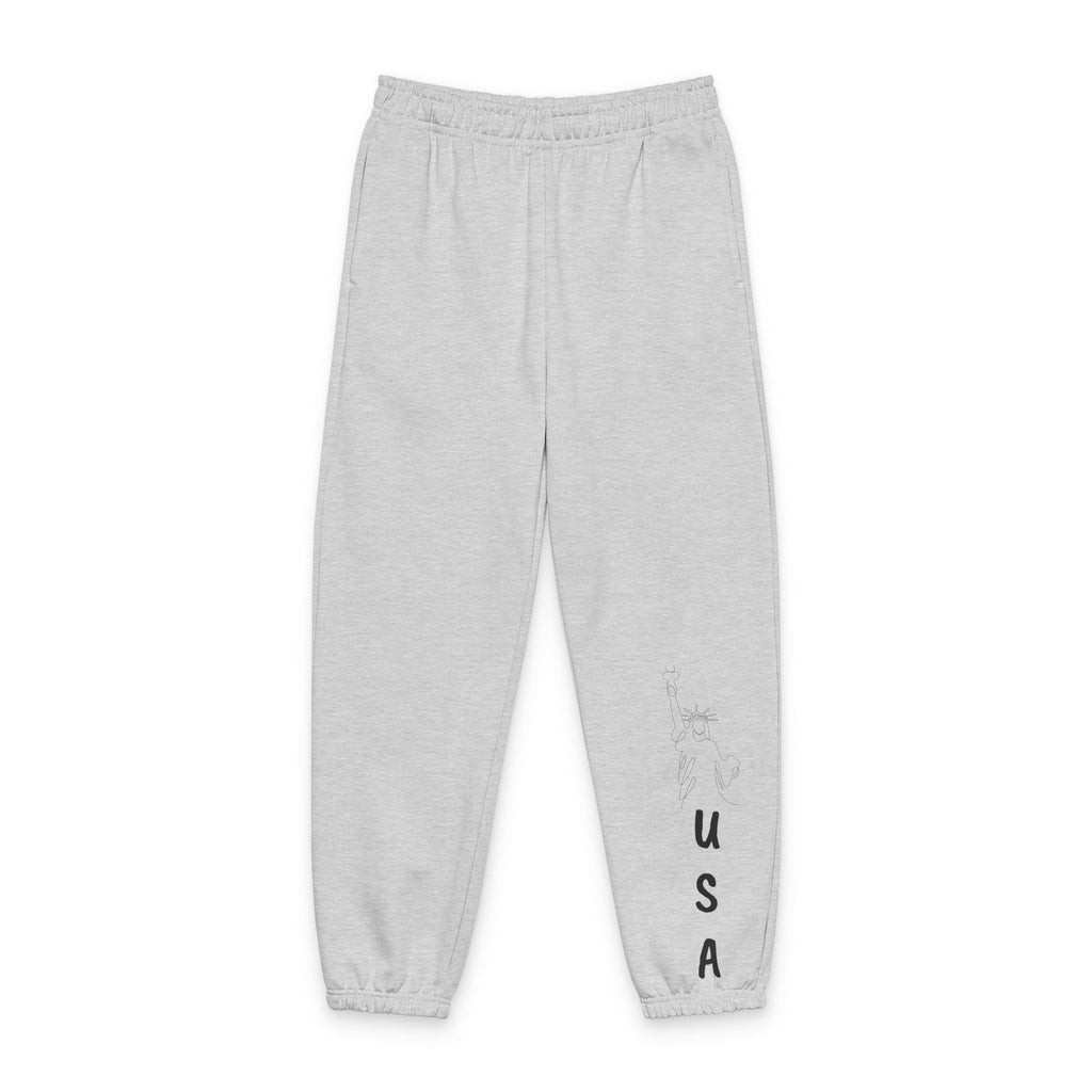 USA Script Sweatpants — Casual Patriotic Joggers