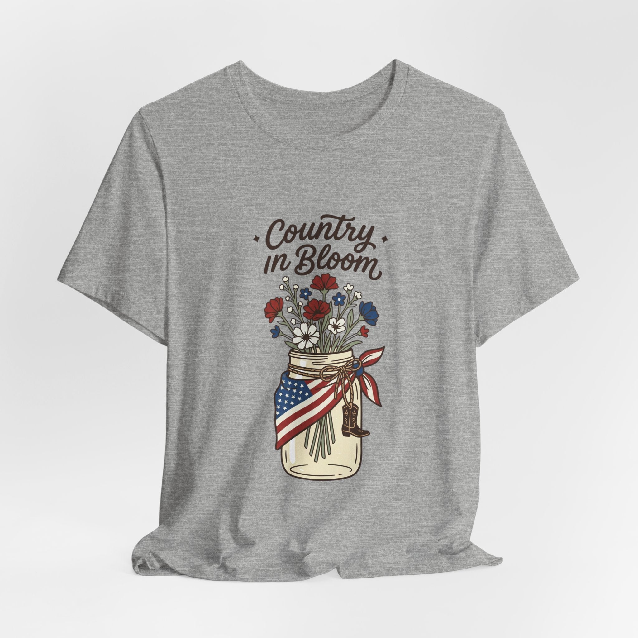 Country in Bloom Mason Jar Tee | Coastal Cowgirl, Western Chic