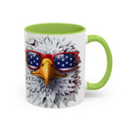 Patriotic Eagle Coffee Mug – Bold Design for Coffee Lovers