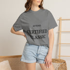 Certified Classic T-Shirt - 60 Years Retro Minimalist Tee