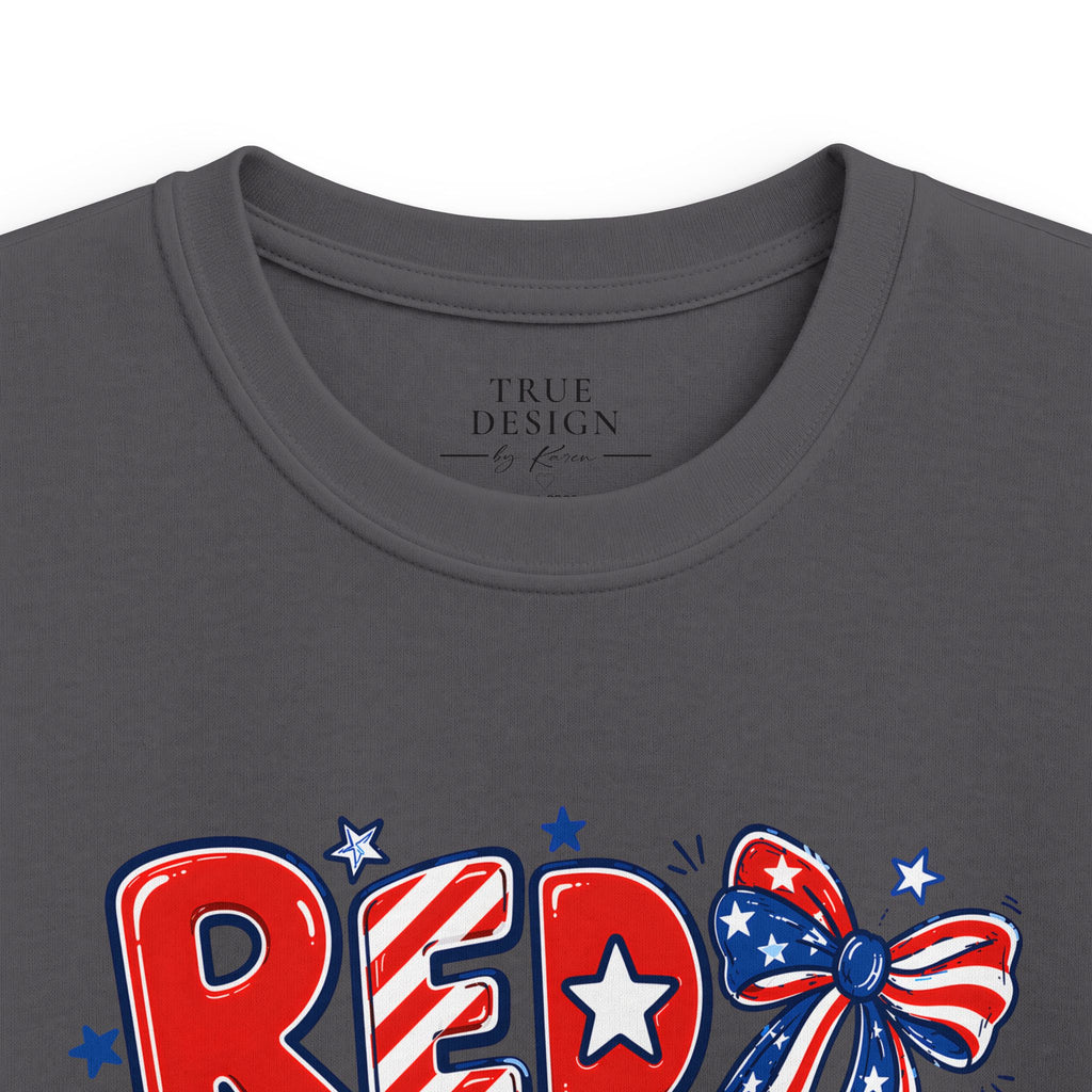 Kids Patriotic Fourth of July Shirt - Red White & 250 Tee