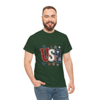 Patriotic USA Stars T-Shirt — Fourth of July American Flag Tee