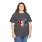 Patriotic USA Stars T-Shirt — Fourth of July American Flag Tee