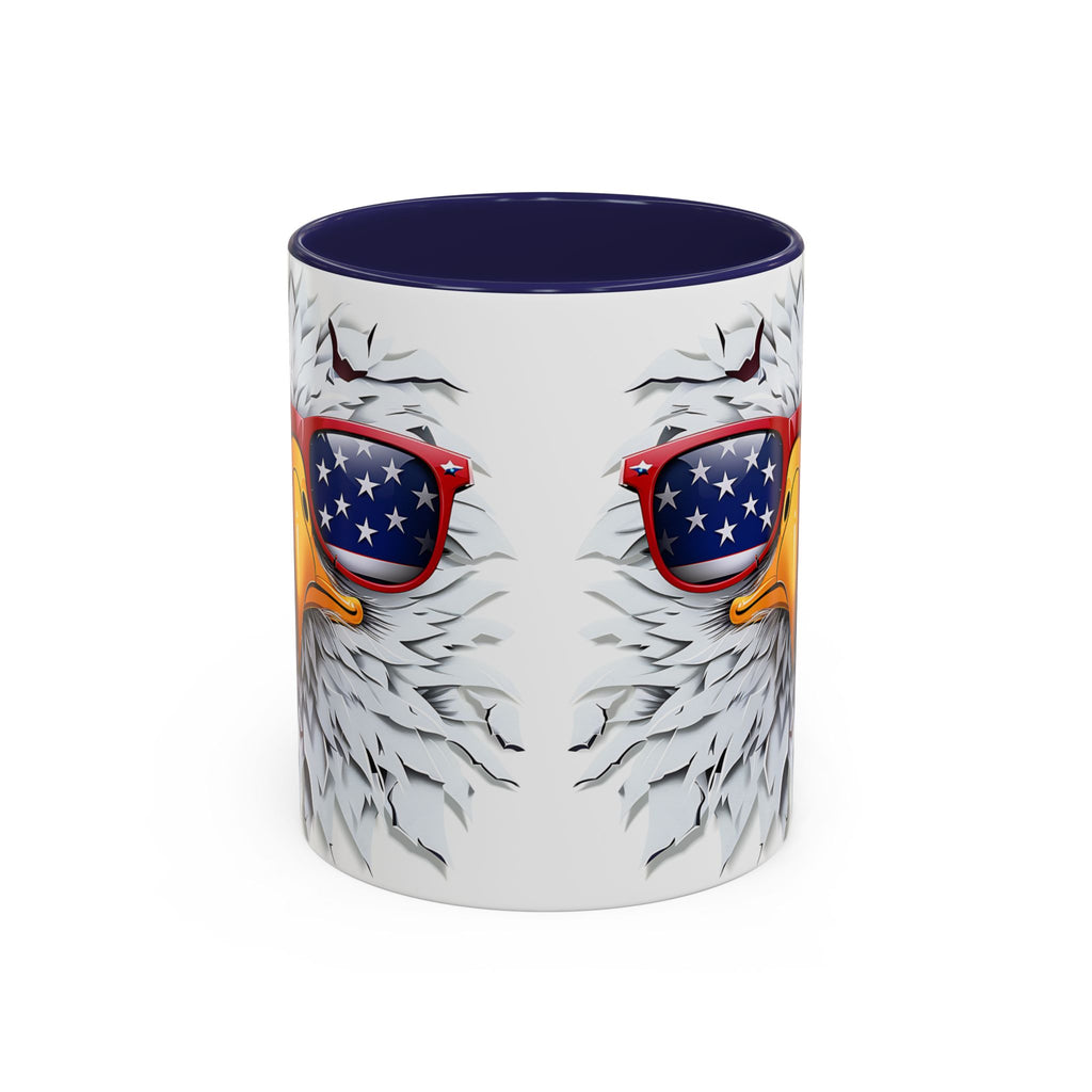 Patriotic Eagle Coffee Mug – Bold Design for Coffee Lovers