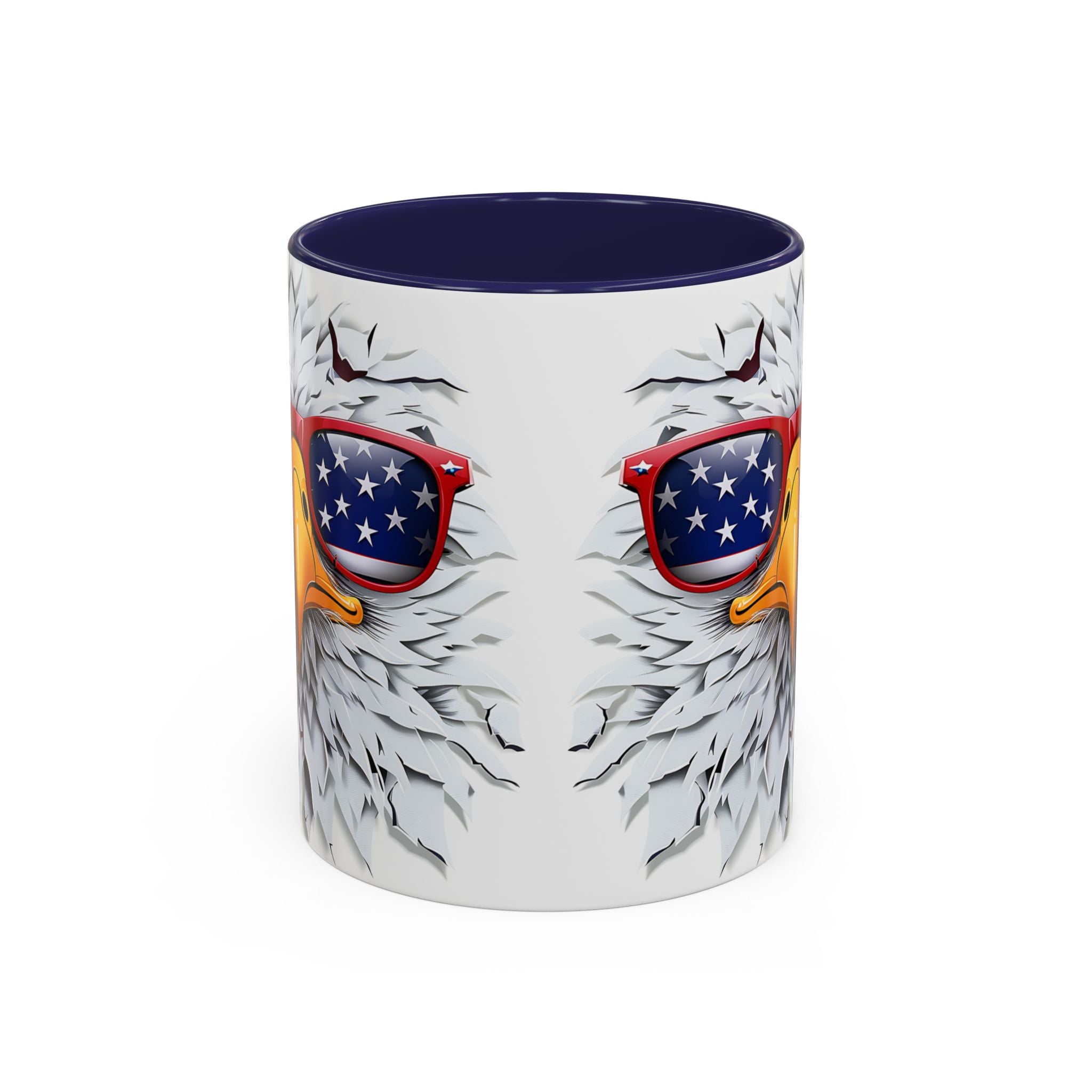Patriotic Eagle Coffee Mug – Bold Design for Coffee Lovers